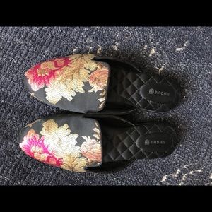 Birdies brocade flats size 8
